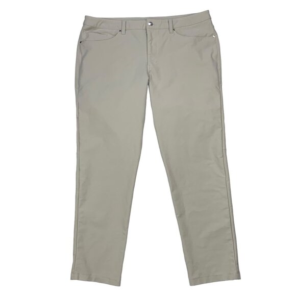 Lululemon ABC Slim Fit 5 Pocket Pant 38 Wrinkle Resistant Athleisure M5ABOS - Picture 1 of 12
